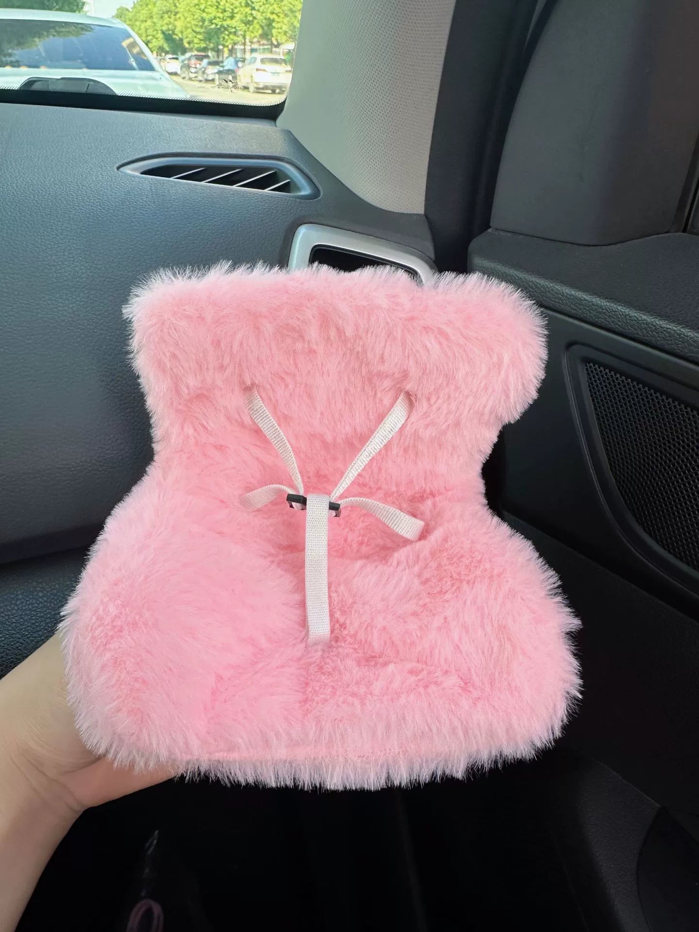 POP MART Labubu Car Seat Hanger - Sofa Style Display Holder for Vehicle Decor & Storage
