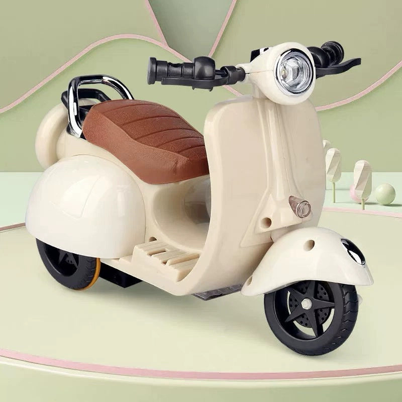 POP MART Labubu 17cm Motorcycle Prop - Vinyl Display Accessory for Blind Box Figures (No Battery/Doll Included) | Cool Bike Stand