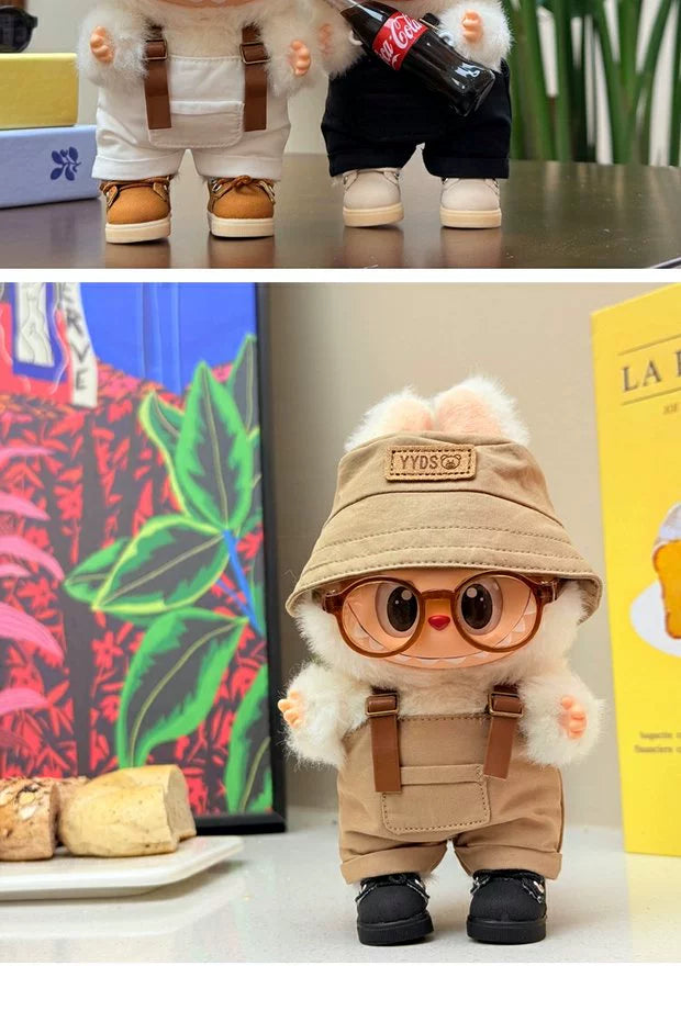 Labubu Series 2 Blind Box Outfit - Vinyl Face Keychain Clothes for Sitting Party Doll