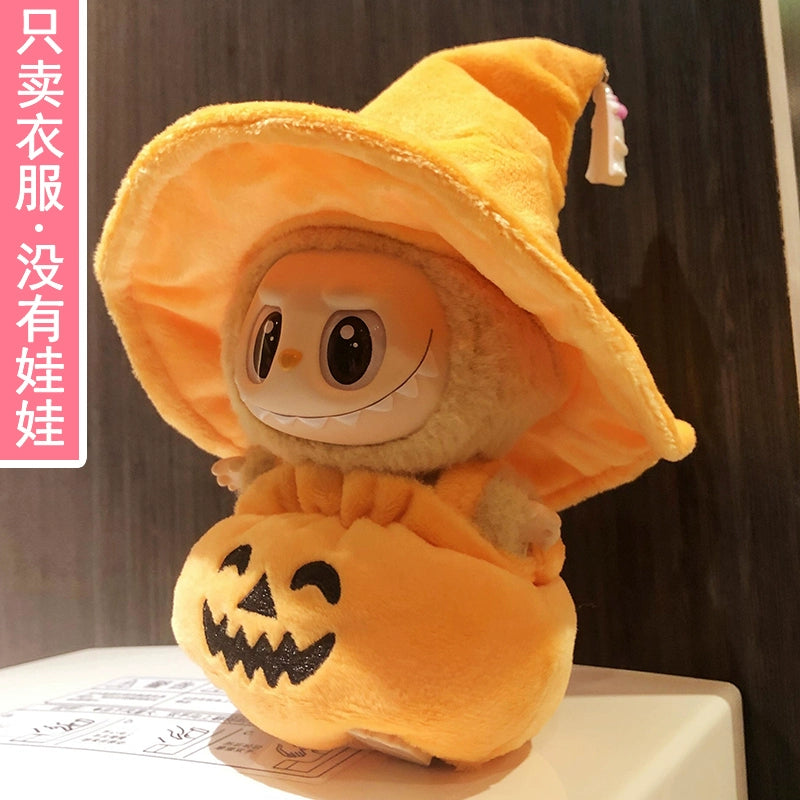 Labubu Outfit Set - Vinyl Doll Clothes & Accessories for Blind Box Keychain Figures