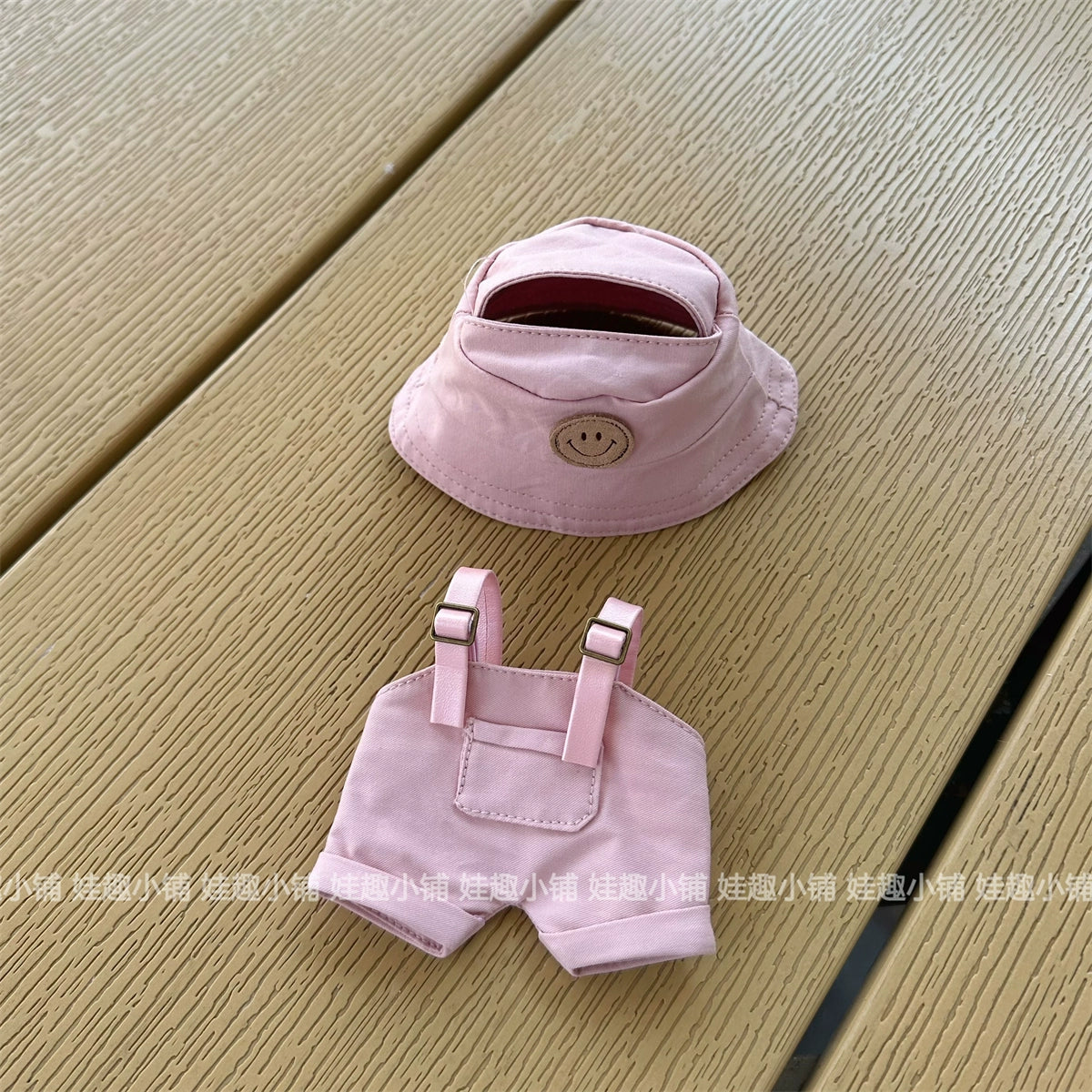 15-17cm Labubu Overalls Outfit - Series 1/2/3 Blind Box Keychain Change Clothes