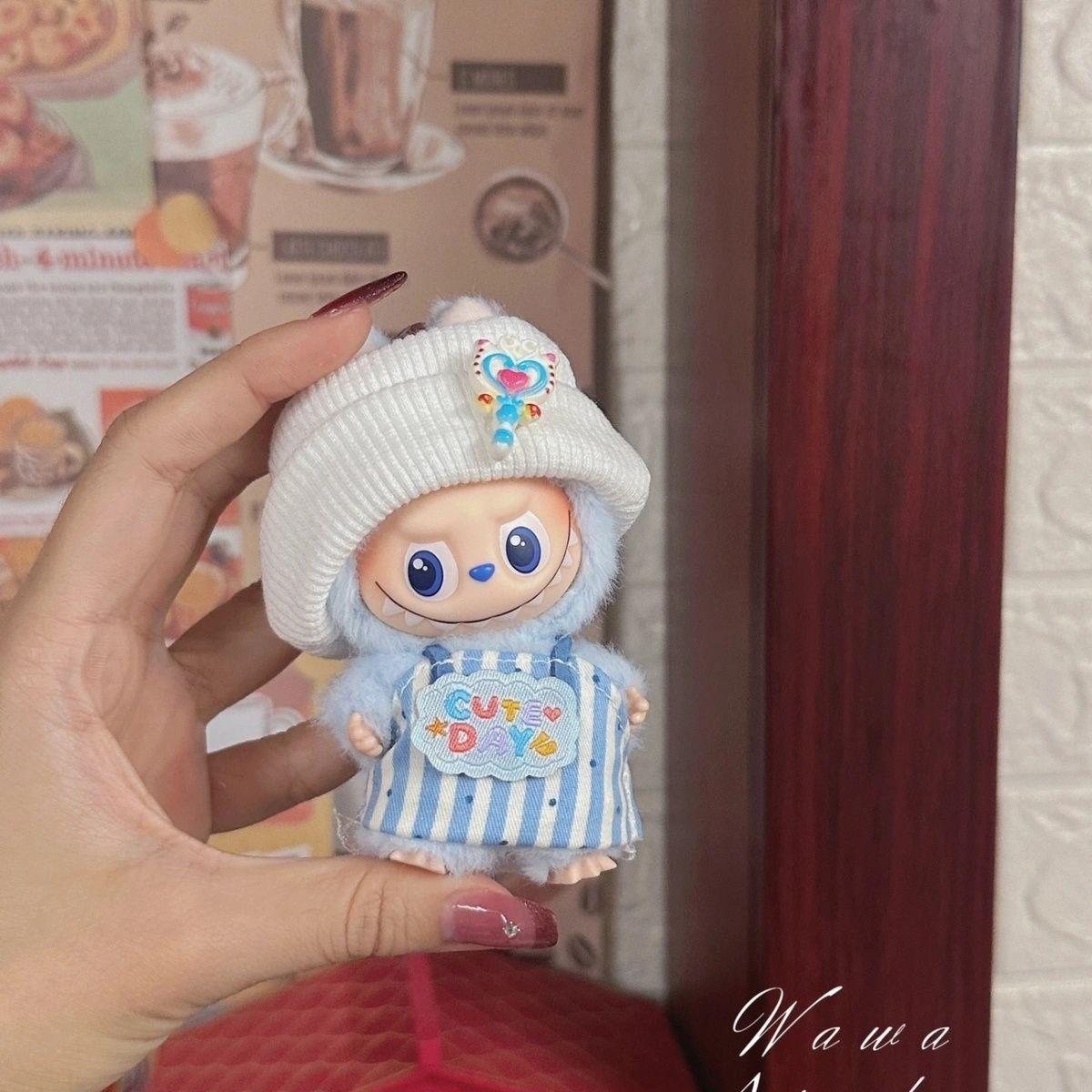 Labubu Series 4.0 Mini Outfit - 10cm Cute Change Clothes for Vinyl Doll Replacement