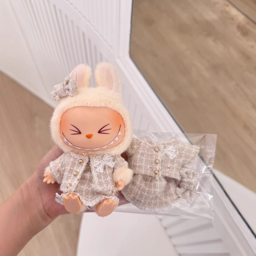 Labubu Doll Clothes | Handmade GD-style Outfit Set | Chic Replacement Wear for Collectible Plush/Vinyl Figures