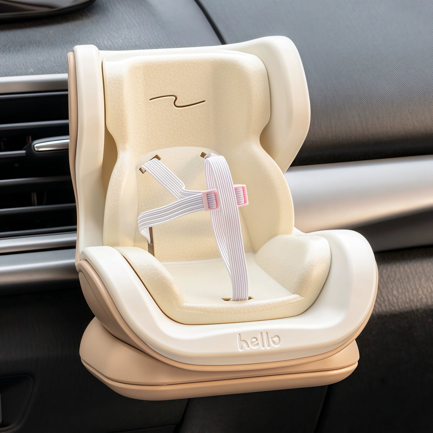 Labubu Sitting Party Car Vent Clip - Series 1/2/3 Air Freshener Decor for Vehicle