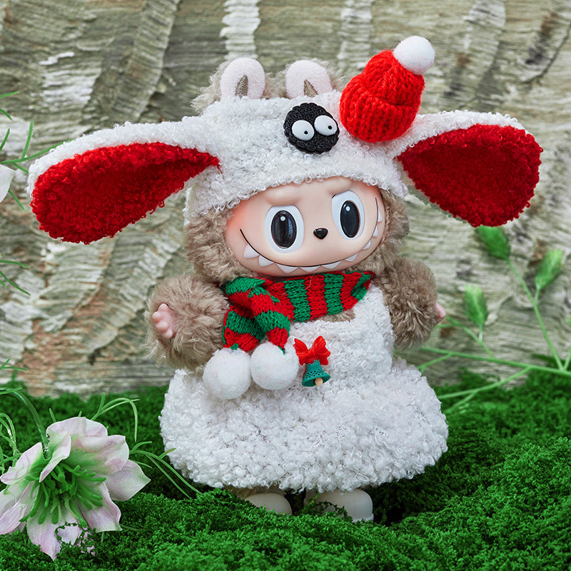 Labubu Sitting Party Doll Clothes | 1st-3rd Gen Plush Accessories | Replacement Outfits for Labubu Figurines
