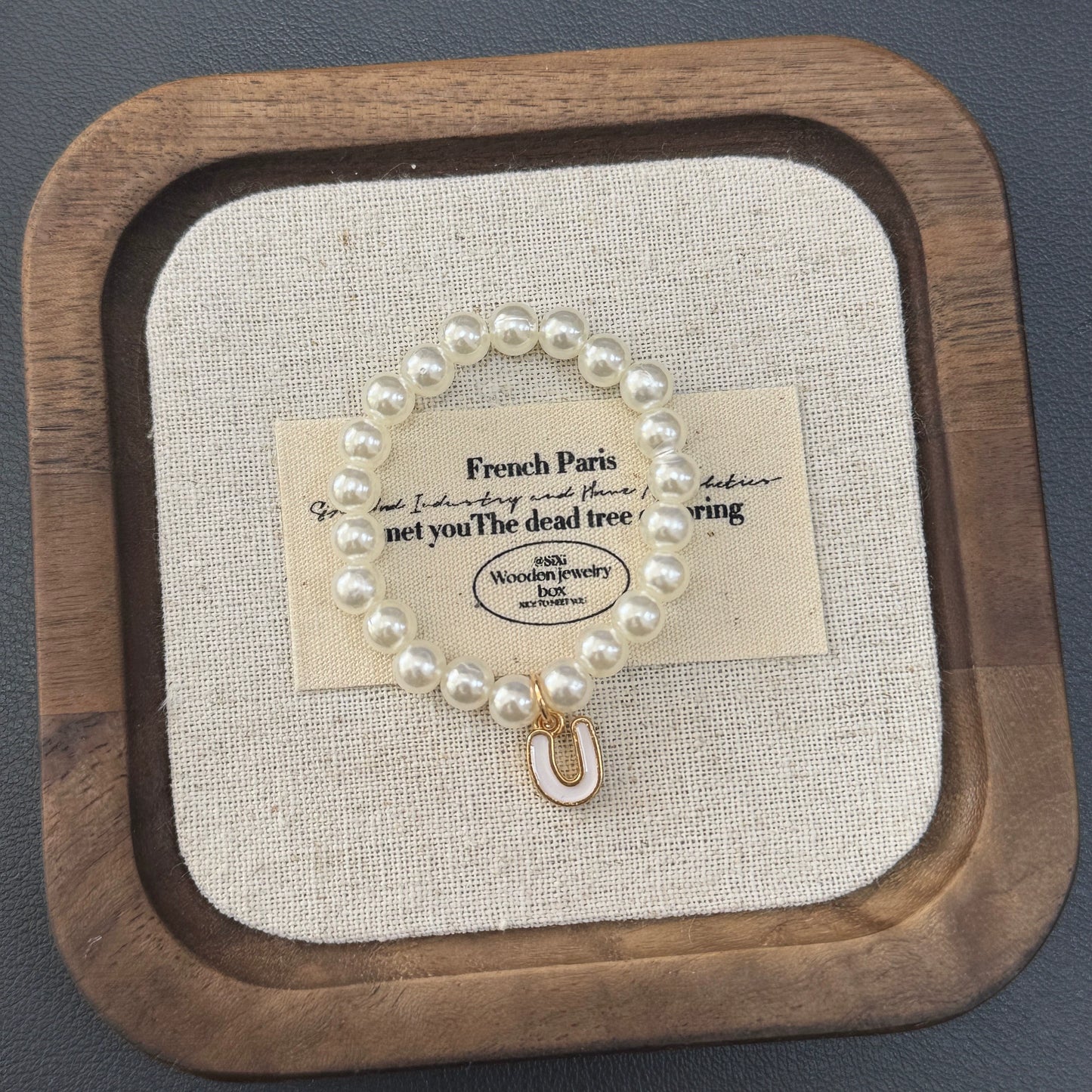 Labubu 4.0 Heart Code Accessories | 26-Letter Pearl Necklace & Mini Nose Decoration for Mini LABUBU Doll Clothing