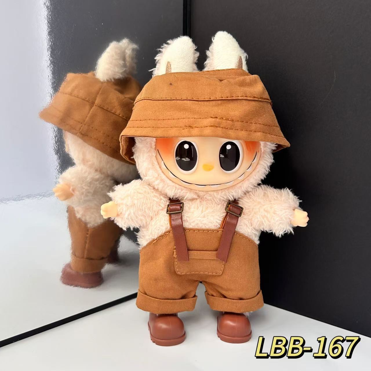 17cm Labubu Gen 1 Changeable Outfits | Compatible with Gen 2-3 Labubu Blind Box Keychain Doll Clothing & Decoration Sets