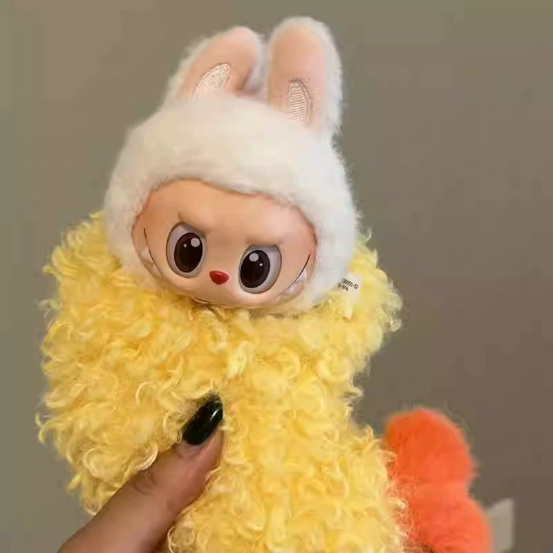 Labubu Kawaii Forest Series - Plush Totoro-inspired Costume with Removable Tail