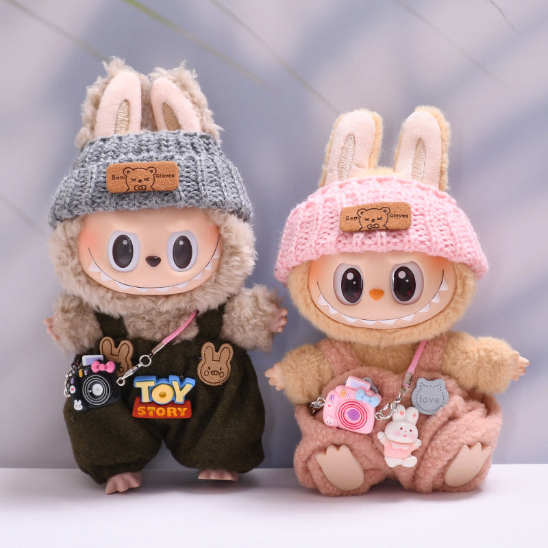 Original LABUBU Clothes Set - Stylish LABUBU Clothes & Accessories Bundle, Premium Fabric with Miniature Accessories