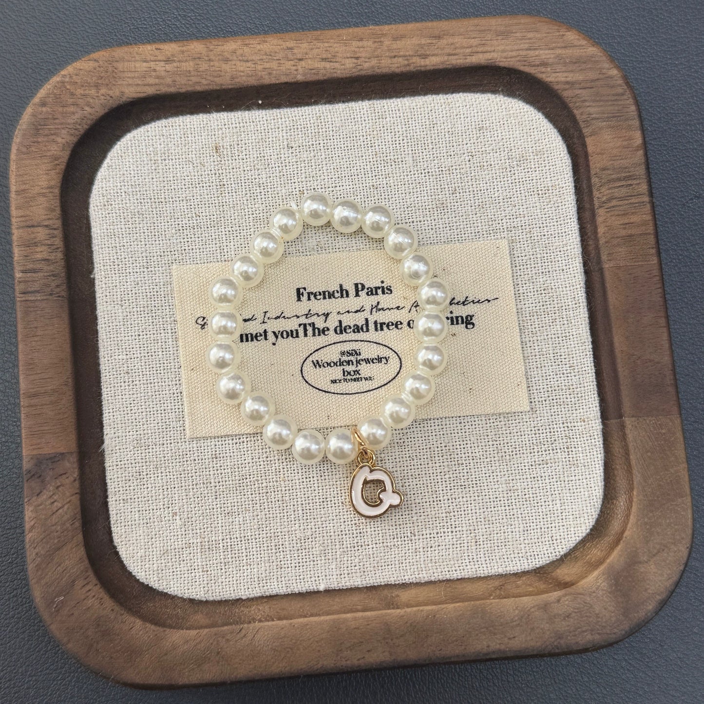 Labubu 4.0 Heart Code Accessories | 26-Letter Pearl Necklace & Mini Nose Decoration for Mini LABUBU Doll Clothing