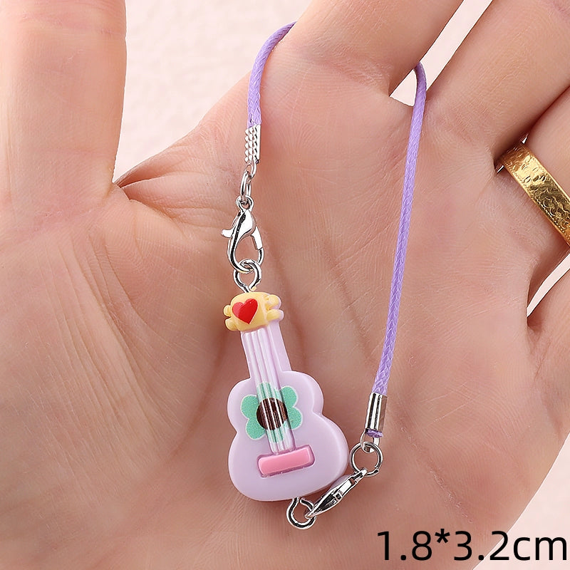 Dollhouse Miniature Guitar Accessories | DIY Mini Decorative Pendant & Ornament
