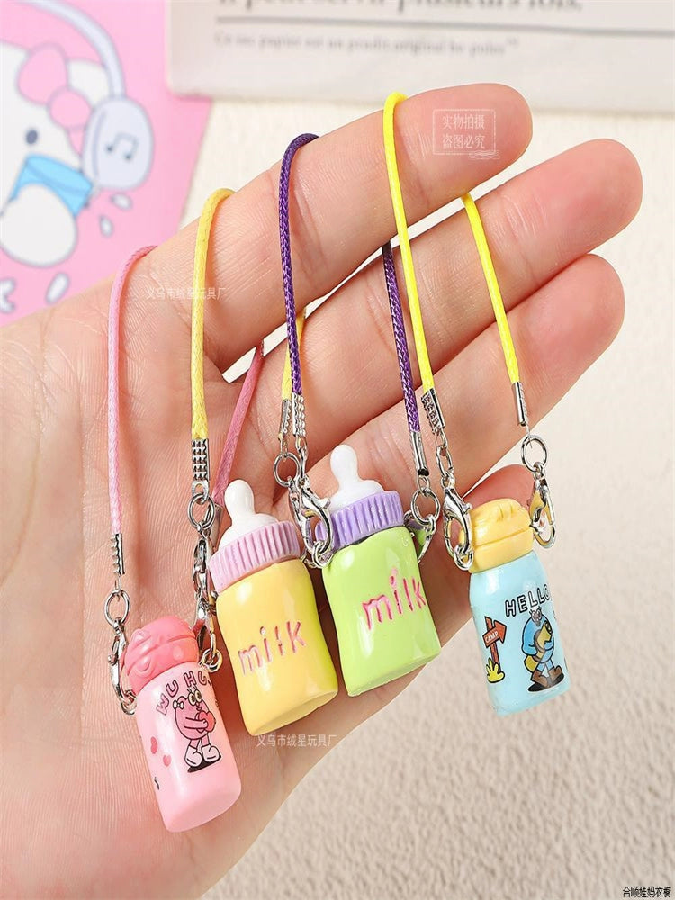 Mini Toy | 10cm Doll Mini Cup, Insulated Cup & Cute Water Bottle Charm | Labubu Doll Accessories