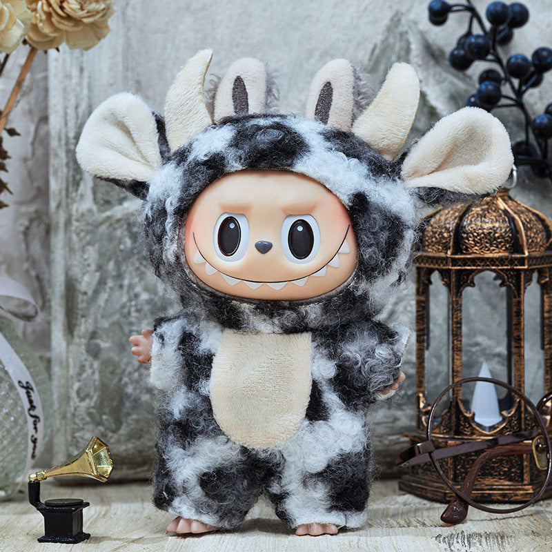 Labubu Sitting Party Doll Clothes | 1st-3rd Gen Plush Accessories | Replacement Outfits for Labubu Figurines