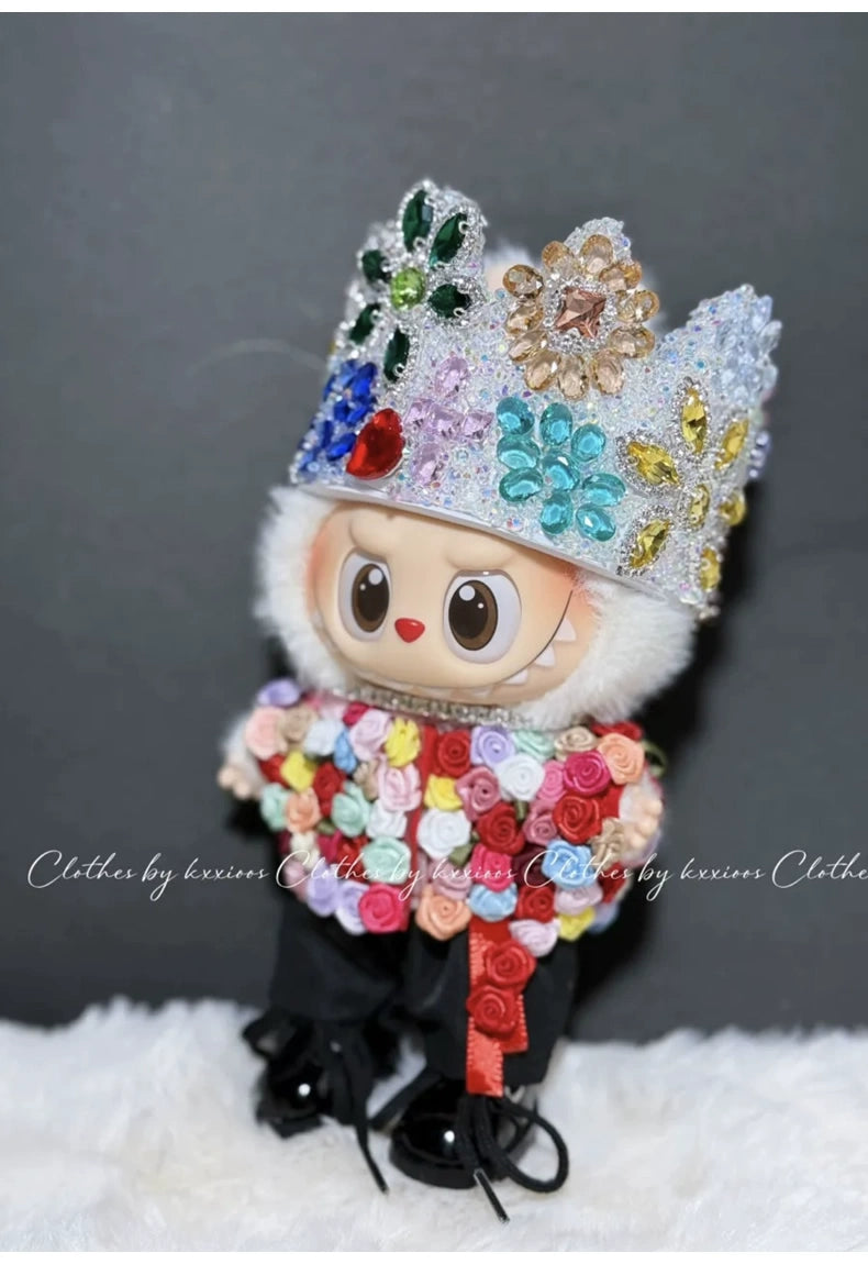 Labubu x G-Dragon GD Concert Replica Outfit Set | Fits 17cm Gen 1-3 Vinyl Dolls