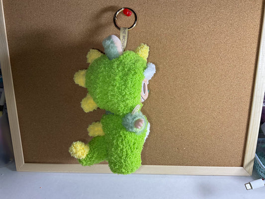 Labubu 17cm Plush Doll Clothing | Cute Hand-Crocheted Dinosaur Outfit