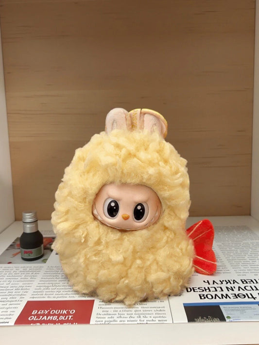Labubu Doll Clothes for All Generations - Fried Shrimp Tail Sitting Outfit