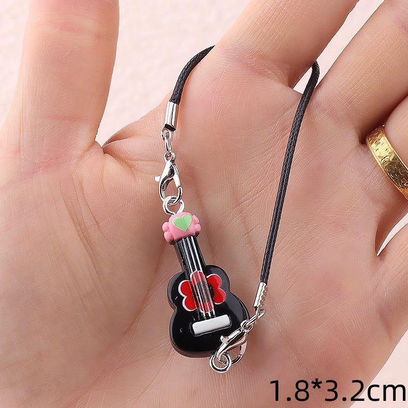 Dollhouse Miniature Guitar Accessories | DIY Mini Decorative Pendant & Ornament
