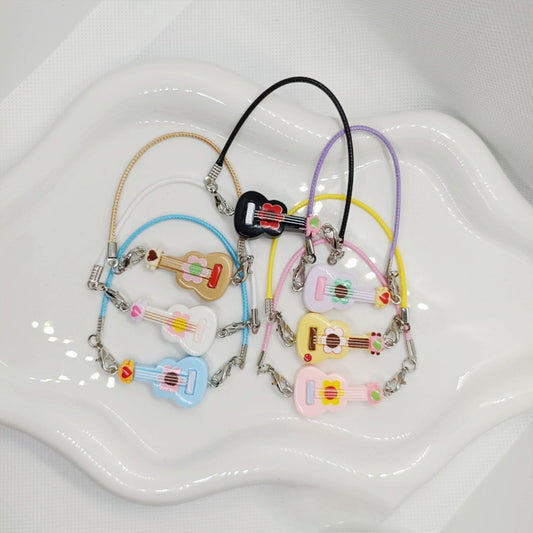 Labubu Mini Sling Bag & Guitar - Tiny Pendant Props for Doll Outfit Accessories