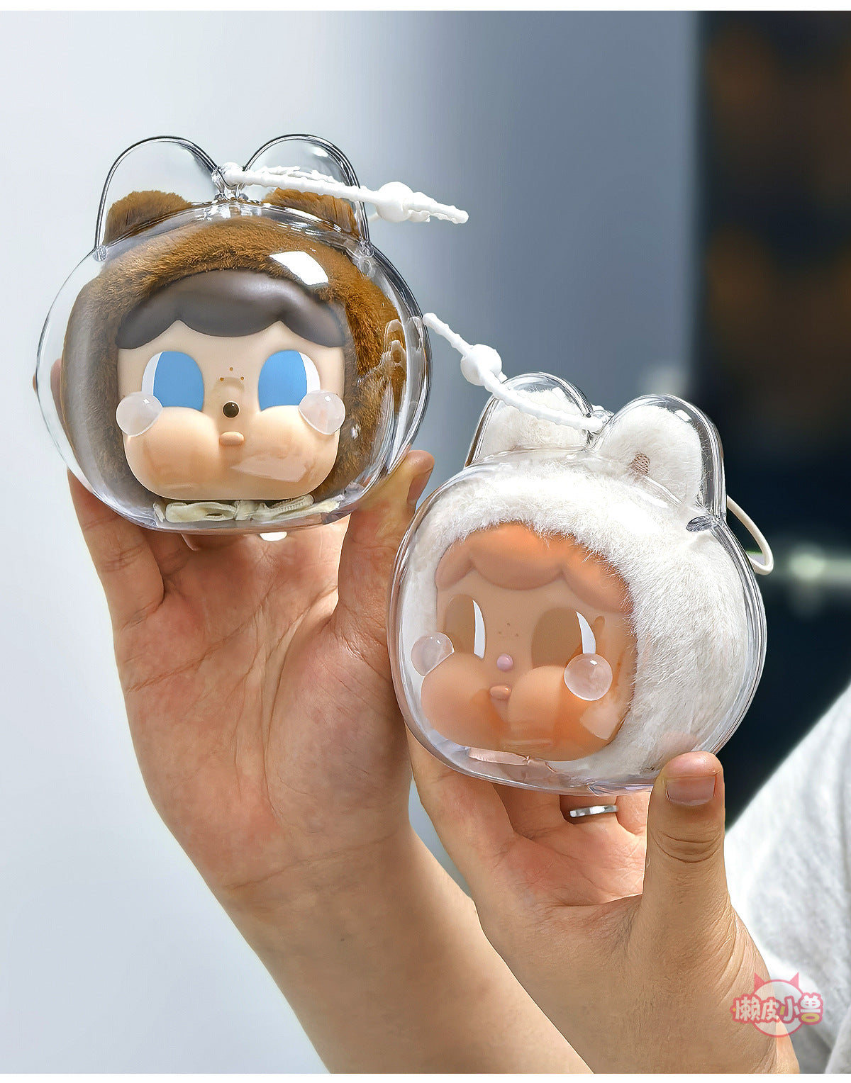 CRYBABY Thai Gashapon Case - Limited Edition Vinyl Shell for Emotional Doll Display