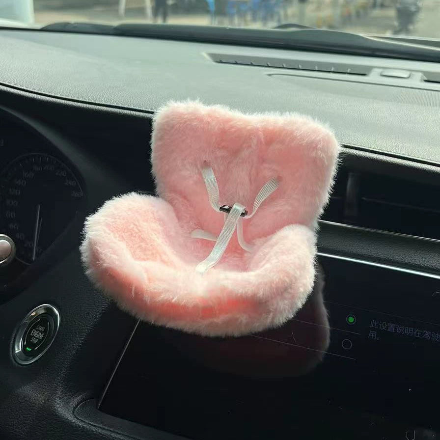 Labubu Car Ornament | Air Vent Clip, Dashboard & Safety Seat Decor – Essential In-Car Accessories