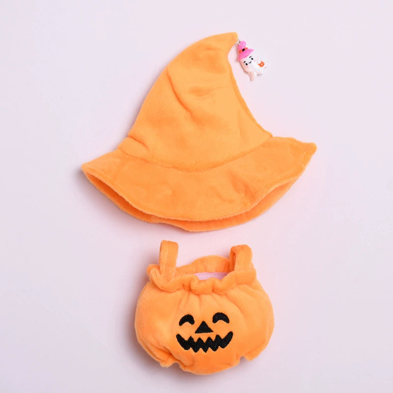 Mystery Labubu Halloween Box - Surprise Pumpkin Costume with Hat (Fits Gen1-2)