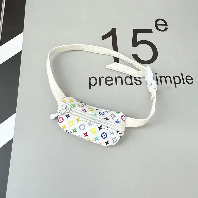 17cm Labubu Series 1/2/3 Bag Set - Camera & Bottle Pendant for Blind Box Keychain Doll