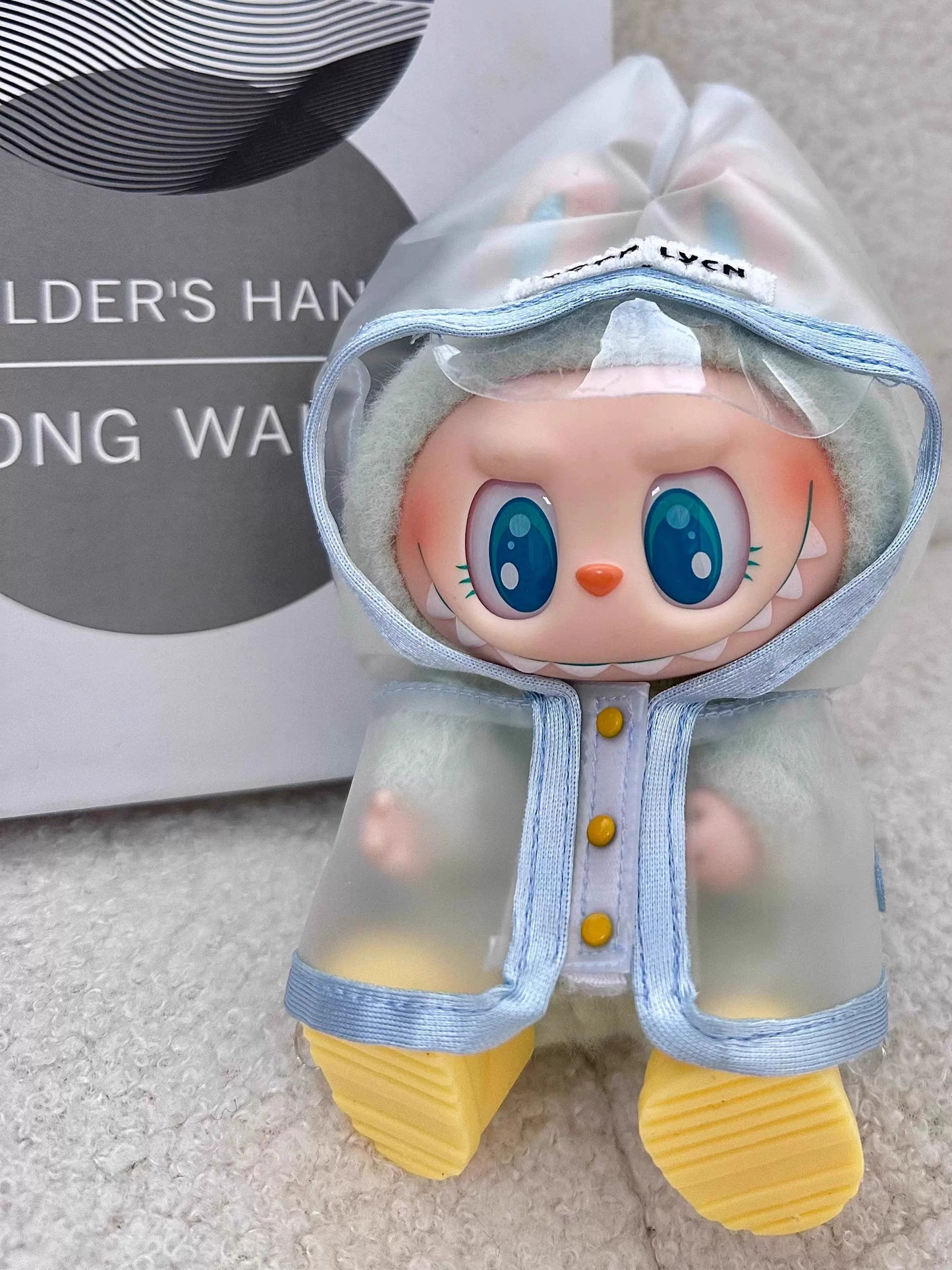Raincoat Costume - Doll Clothes for Labubu Vinyl Figures (Fits 1st/2nd/3rd Generation)