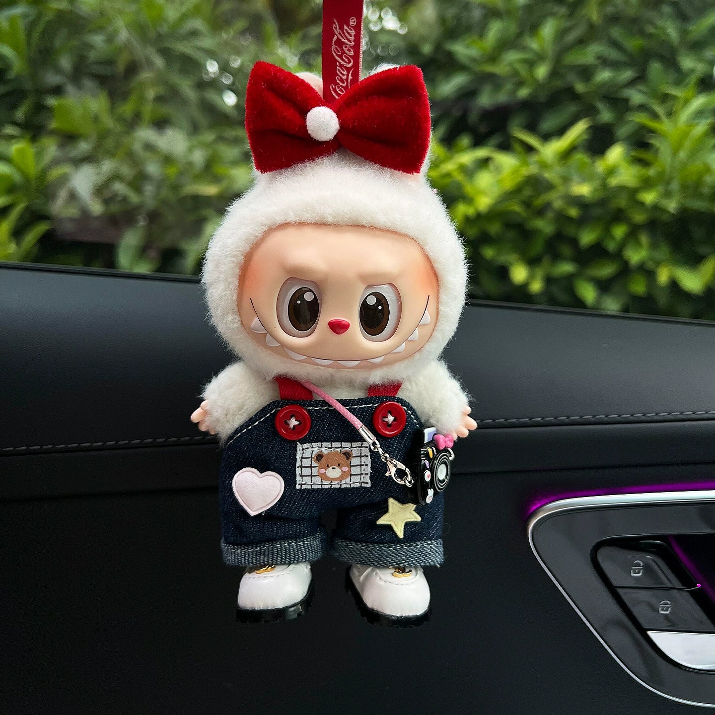 Bear Outfit for 17cm La Boo Boo Blind Box Doll Change Clothes