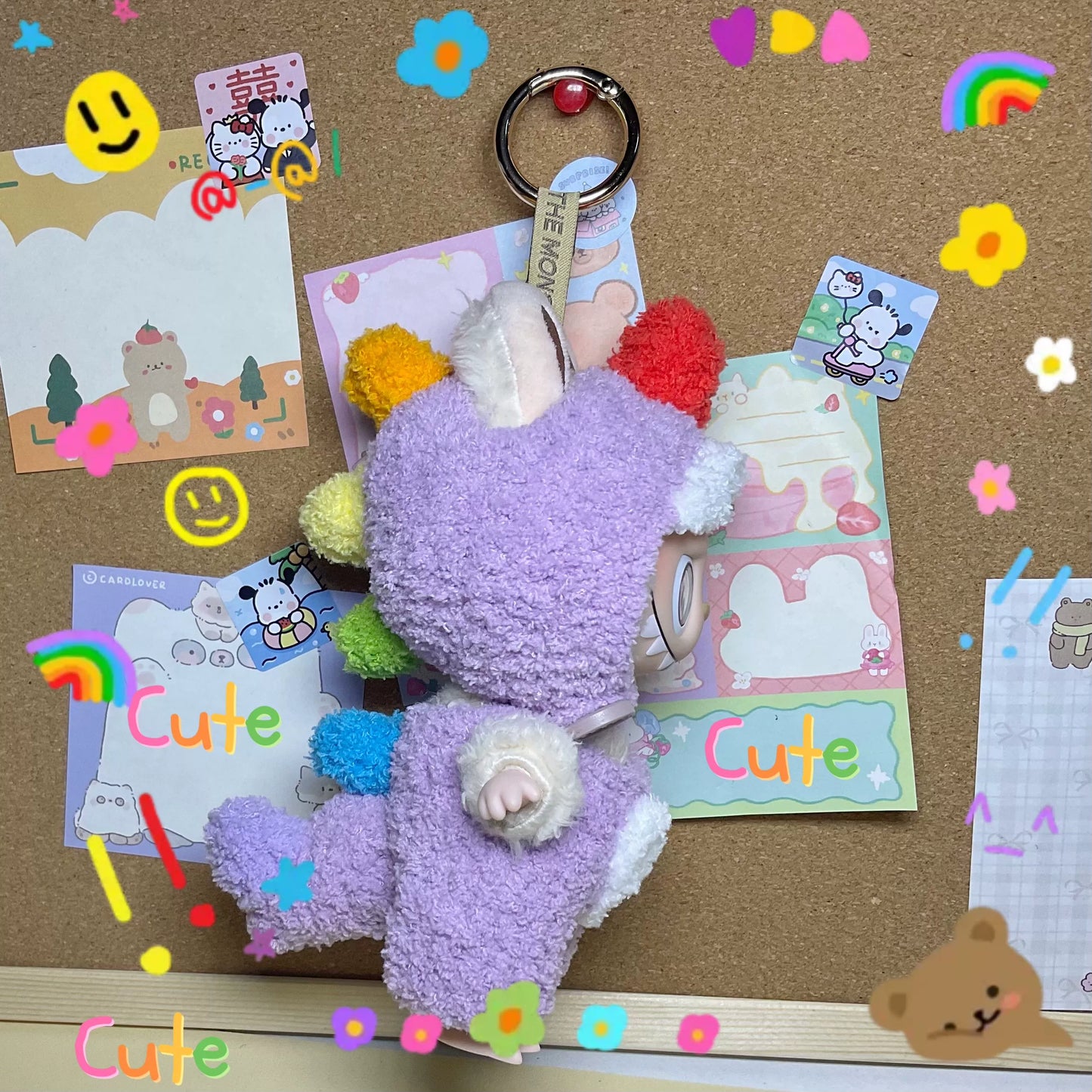 Labubu 17cm Plush Doll Clothing | Cute Hand-Crocheted Dinosaur Outfit