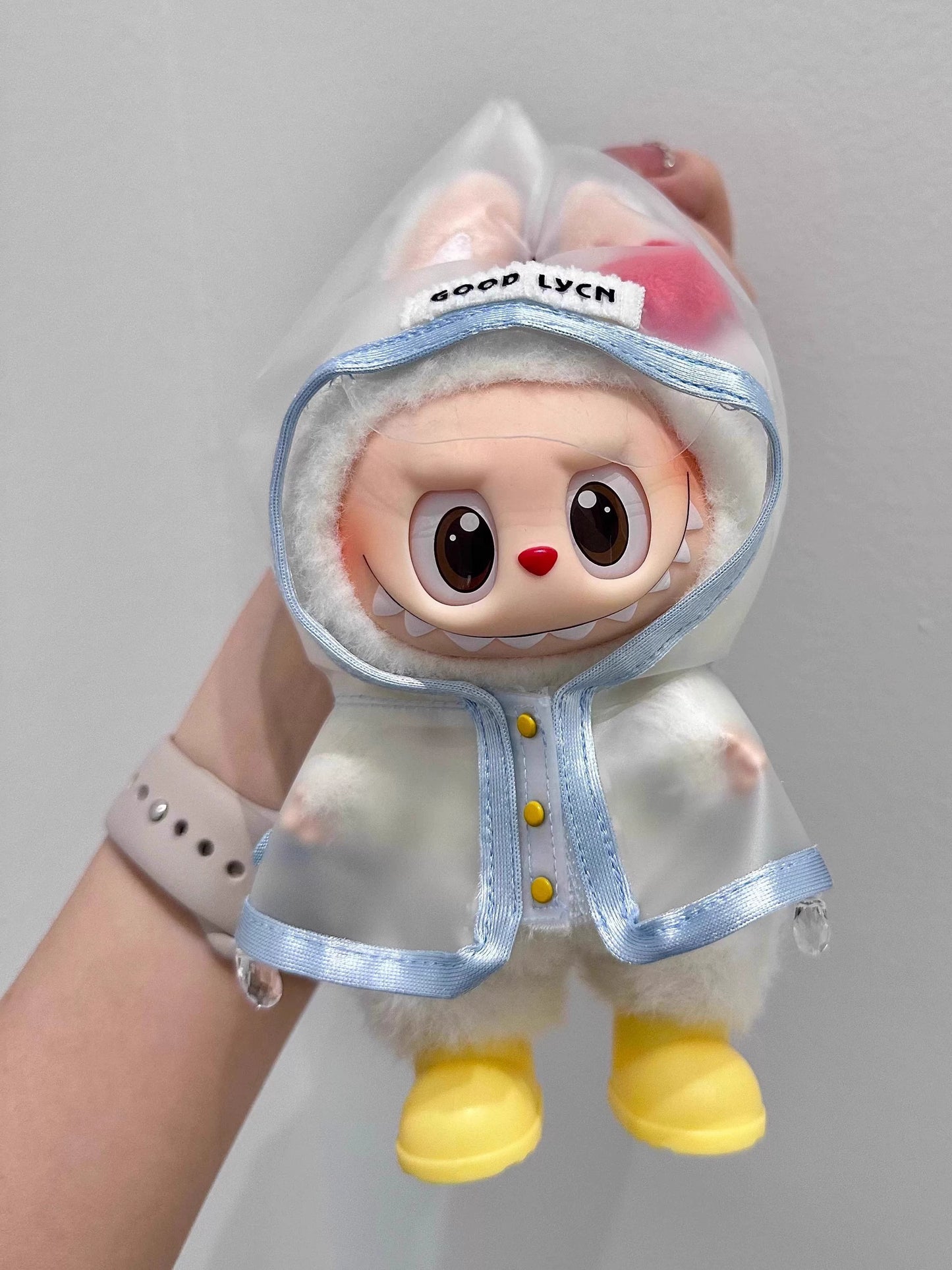 Raincoat Costume - Doll Clothes for Labubu Vinyl Figures (Fits 1st/2nd/3rd Generation)