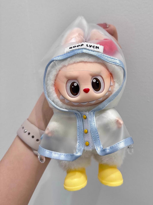 Raincoat Costume - Doll Clothes for Labubu Vinyl Figures (Fits 1st/2nd/3rd Generation)