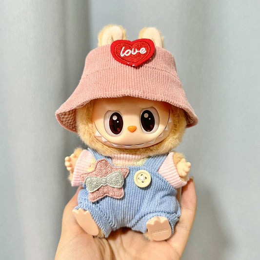 POP MART Labubu Doll Clothes - Fits All Gen Plush Dolls (Outfit Only) | 17cm Vinyl Figure Clothing