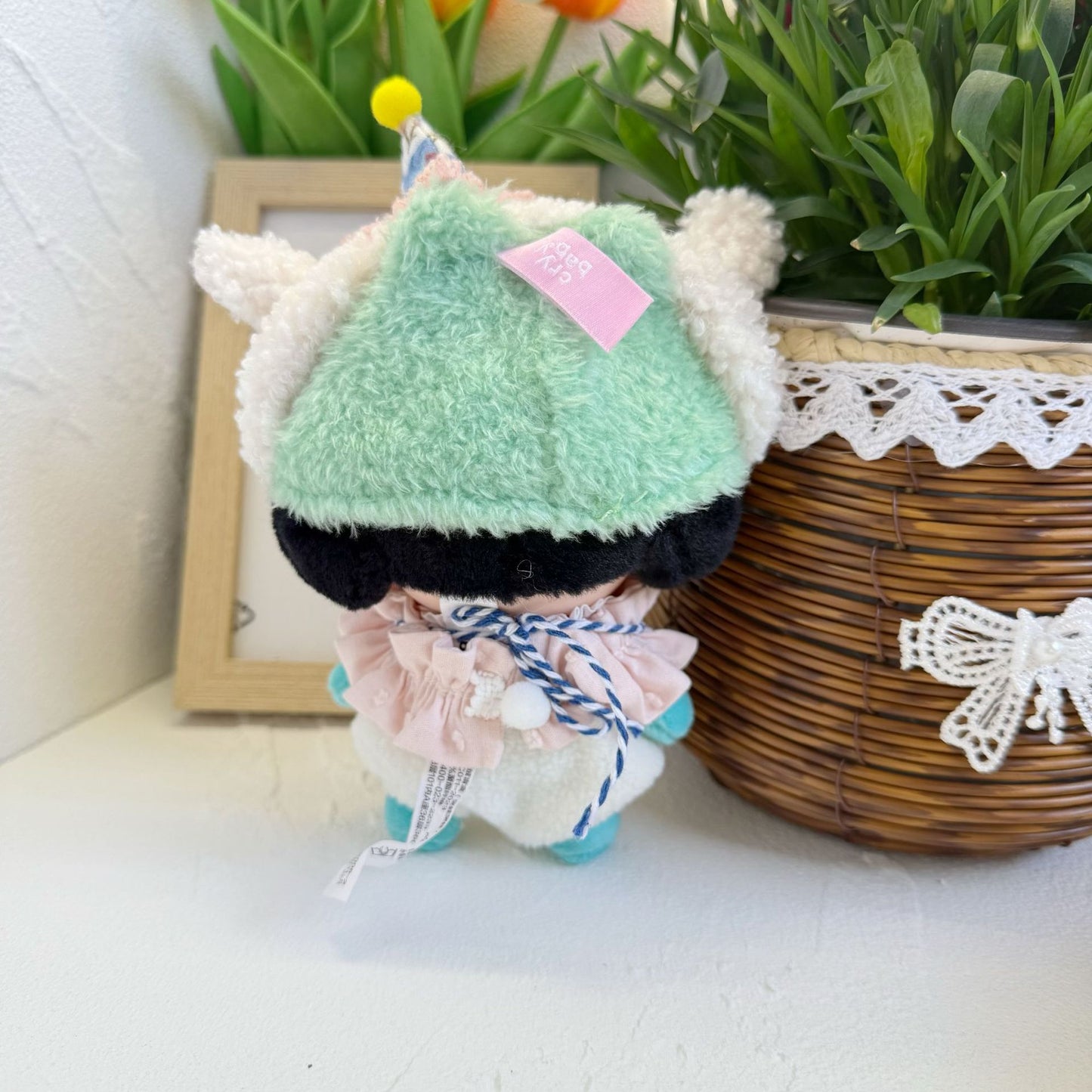 CRYBABY Tears Factory Lamb Set | Clothes Only for Vinyl-Faced Plush Blind Box Dolls