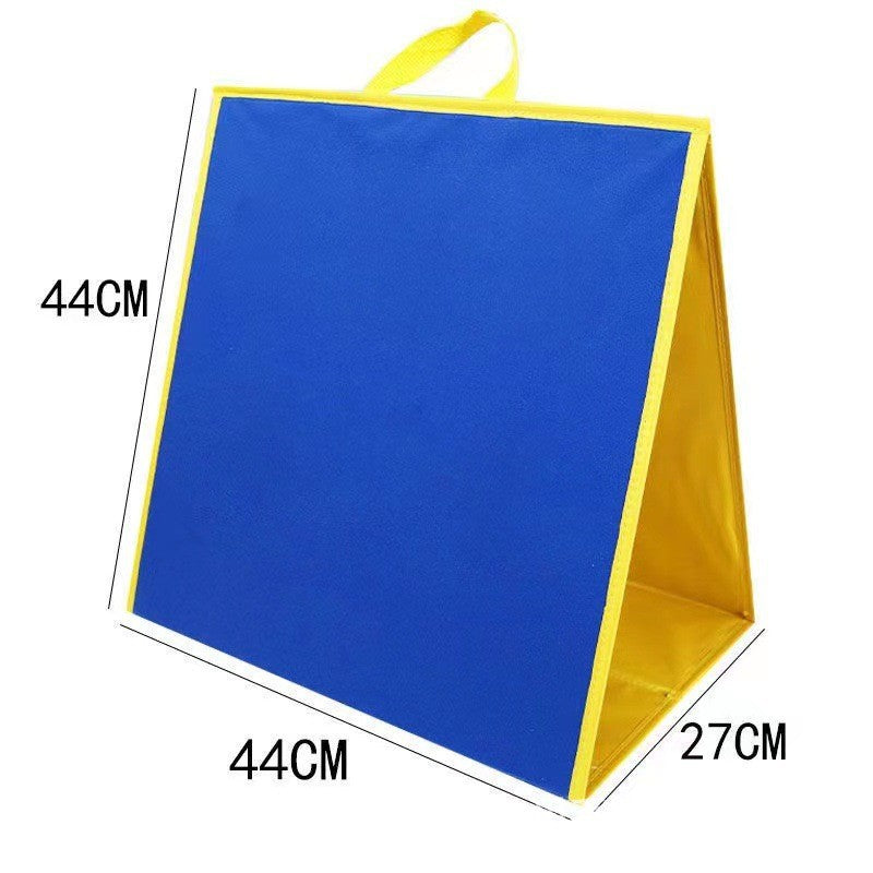 Double-Sided Felt Teaching Board - Standable Story Learning Kit w/ Cartoon Animals Gift