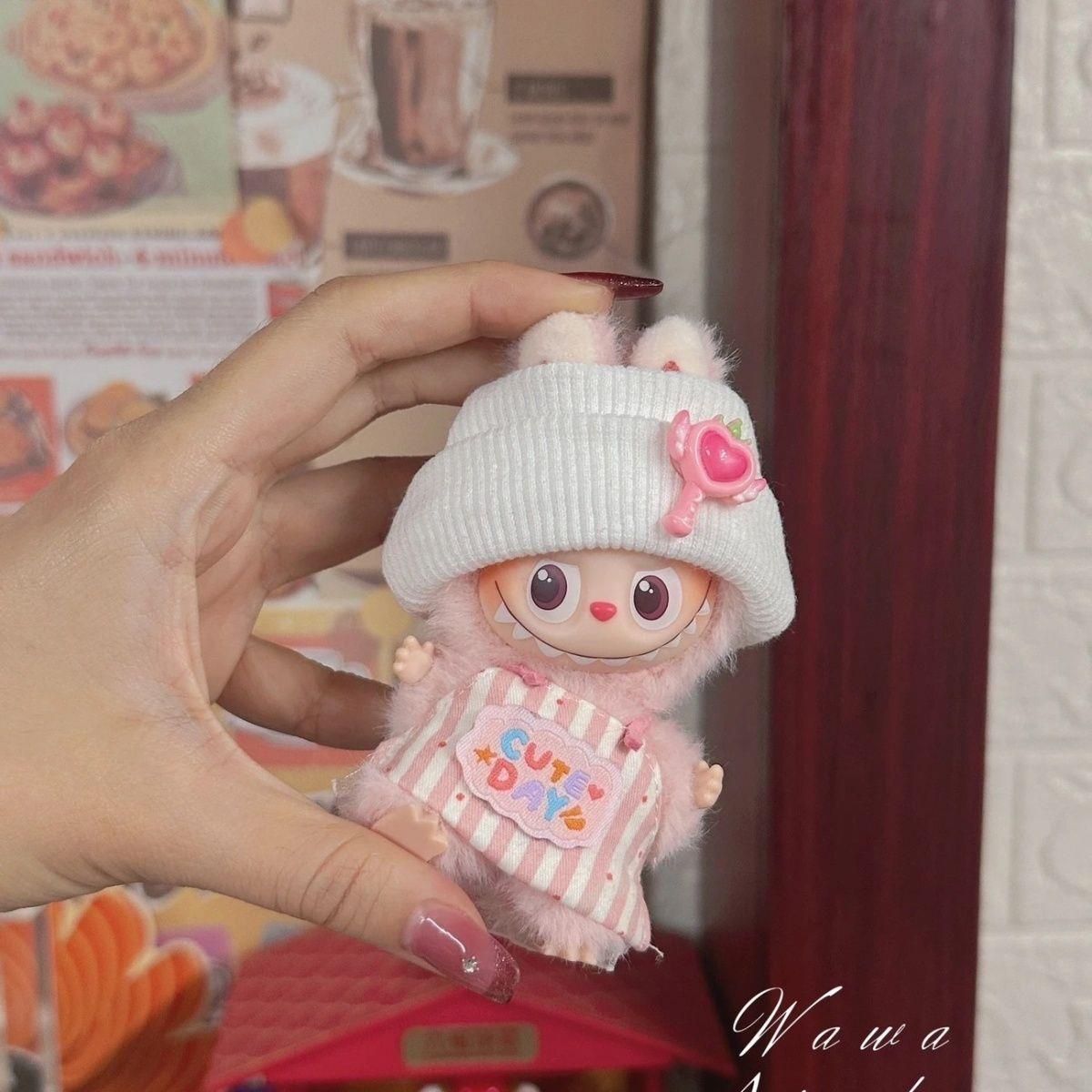Labubu Series 4.0 Mini Outfit - 10cm Cute Change Clothes for Vinyl Doll Replacement