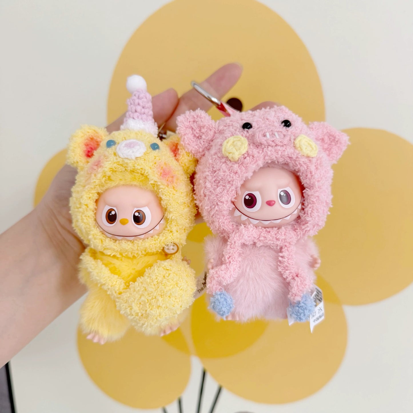 Labubu 4th Gen Doll Clothing & Handmade Headpiece | Mini Keychain for LABUBU 4.0