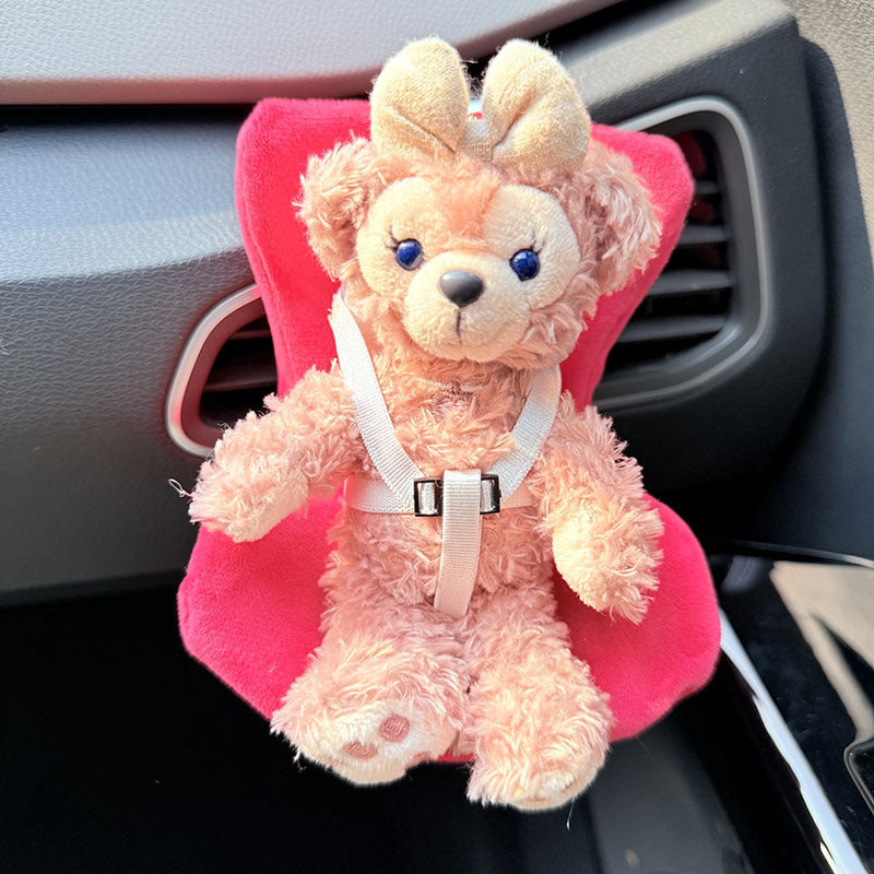 LABUBU Safety Seat | Charm Accessory for Car & Sofa | Aromatherapy Ornament Decor