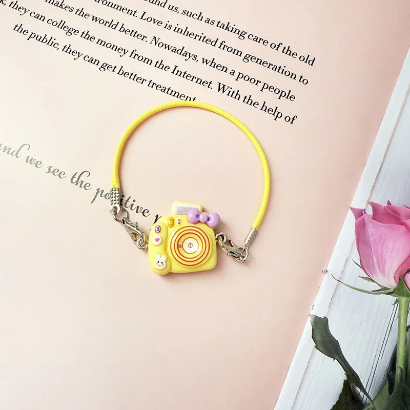17cm Labubu Series 1/2/3 Bag Set - Camera & Bottle Pendant for Blind Box Keychain Doll