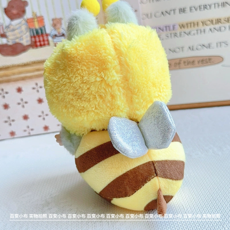 Labubu 3D Animal Costume Set - Dino/Shark/Bee Outfits for Gen1/2/3 Vinyl Dolls (17cm)