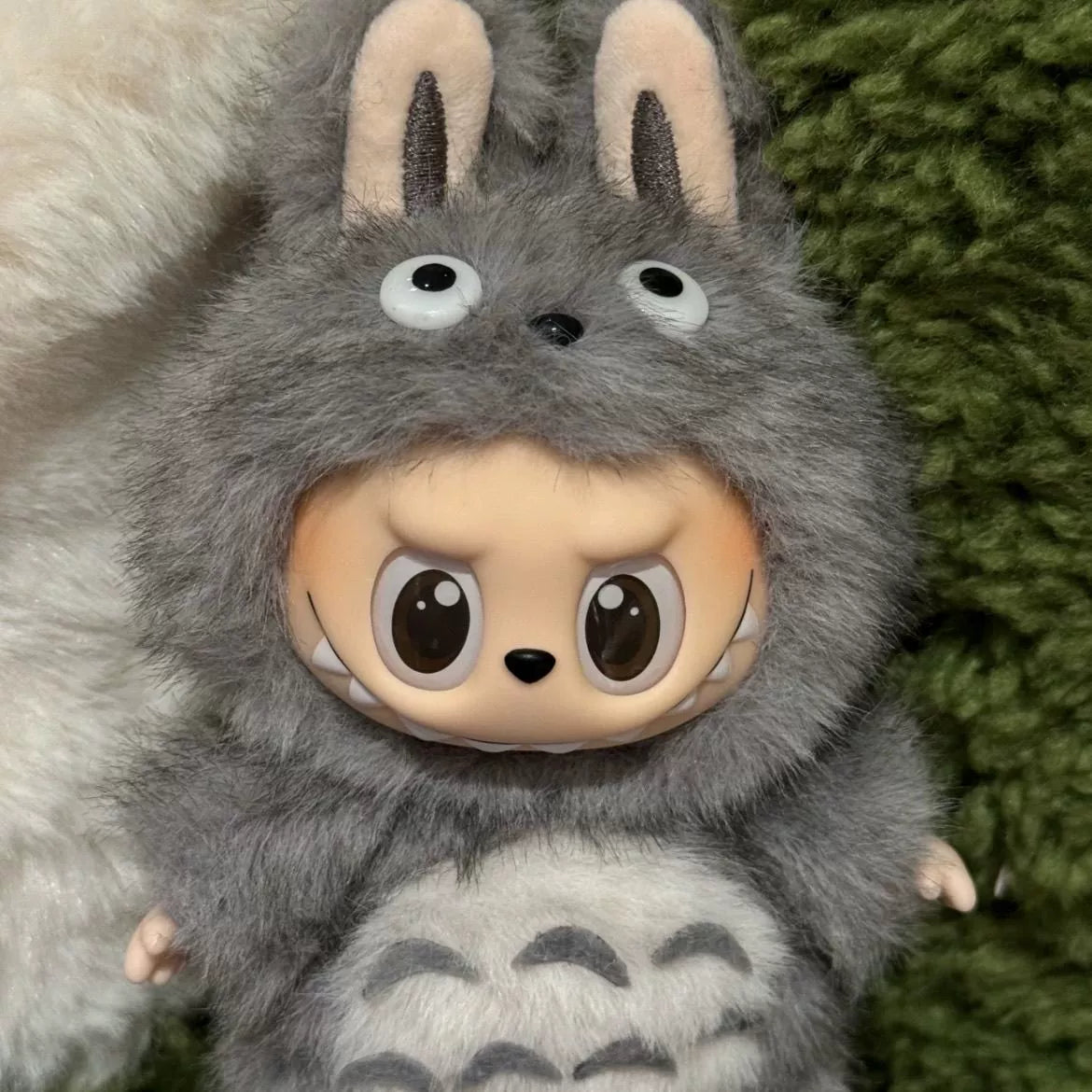 Labubu Kawaii Forest Series - Plush Totoro-inspired Costume with Removable Tail