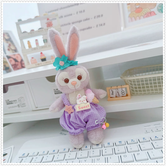 Labubu LinaBell StellaLou Outfit - Ice Cream Overalls Change Clothes for Keychain Doll