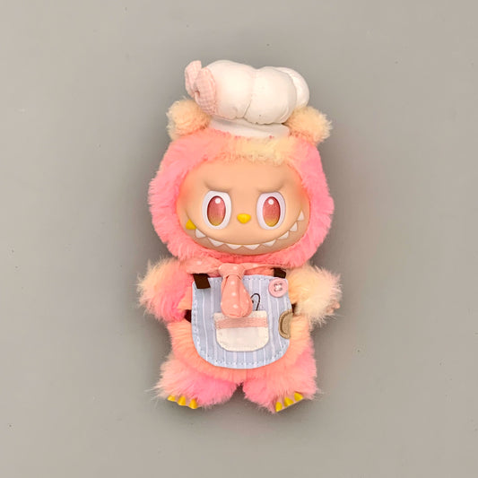 17cm Labubu Outfit - Cute Clothes for Series 1/2/3 Vinyl Doll Universal Wear