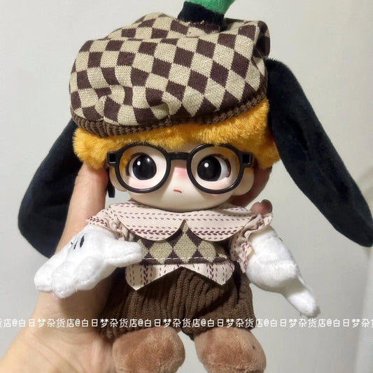DIMOO x Disney Pluto Outfit - Vintage British Style Knit Set for 10cm Dolls (No Figure)