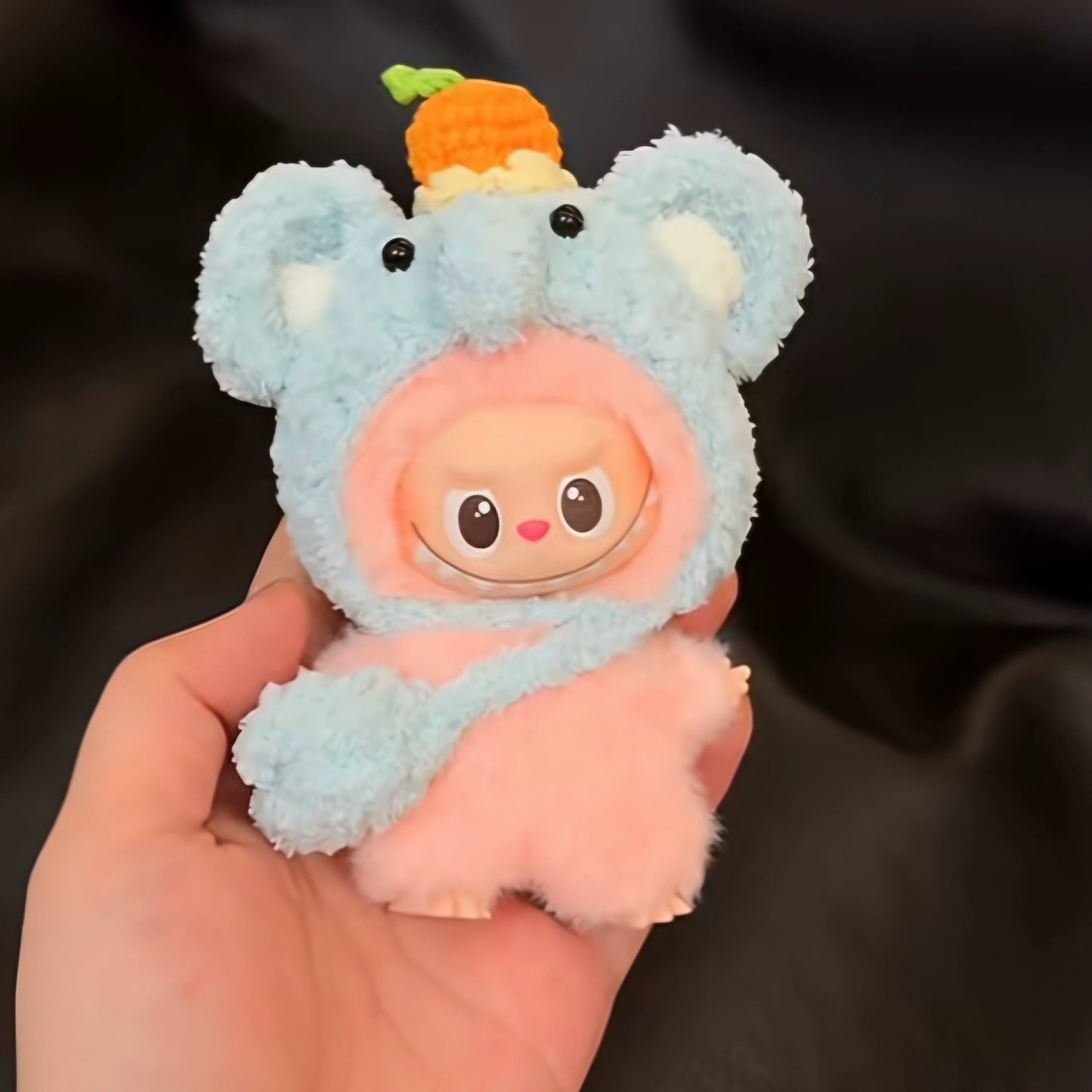 10cm Labubu 4.0 Heart Code Outfit - Cotton Doll Clothes for Mini Figures