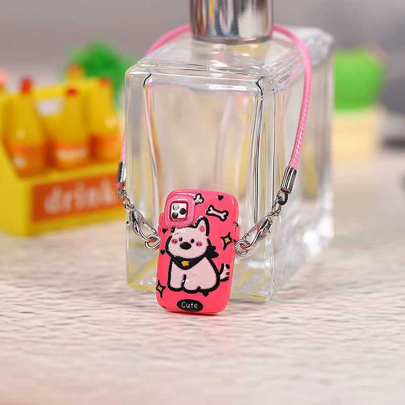Labubu Vinyl & Plush Doll Decorative Accessories | Toy Mini Phones, Bags, Keychains & Decorations