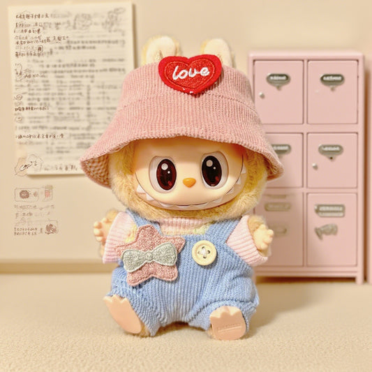 15-17cm Labubu High Energy Outfit - Plush Doll Clothes for Series 1/2/3 Vinyl Figures