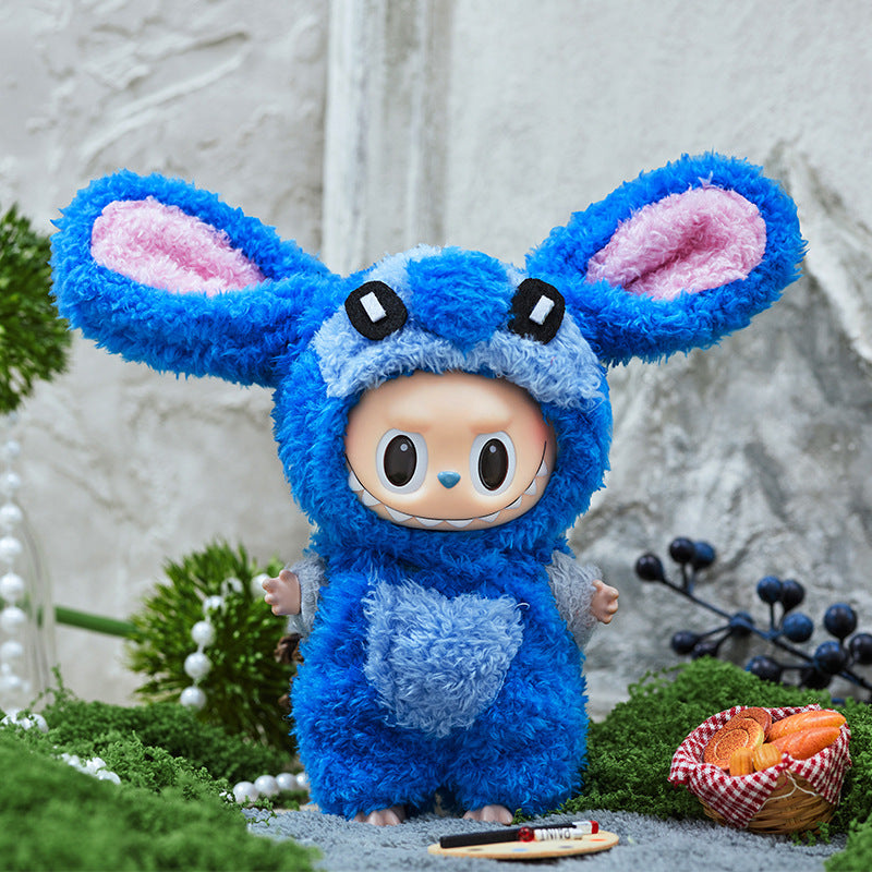 Labubu Sitting Party Doll Clothes | 1st-3rd Gen Plush Accessories | Replacement Outfits for Labubu Figurines