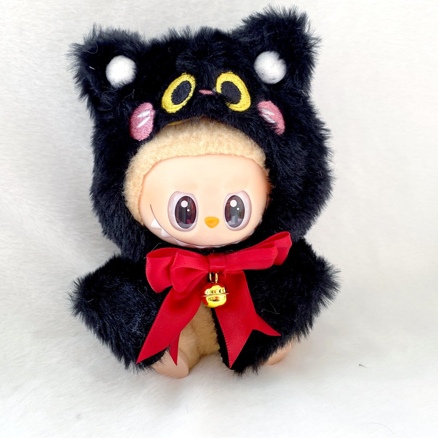 Labubu Series 1/2/3 Sitting Party Outfit - Cute Keychain Clothes for Vinyl Doll Change