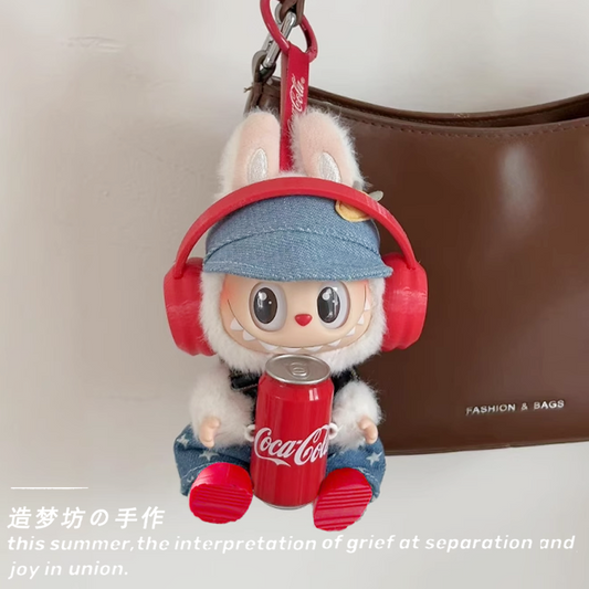 Labubu Fashion Clothes & Case Collection - 17cm Outfit Sets for Gen1-3 Dolls