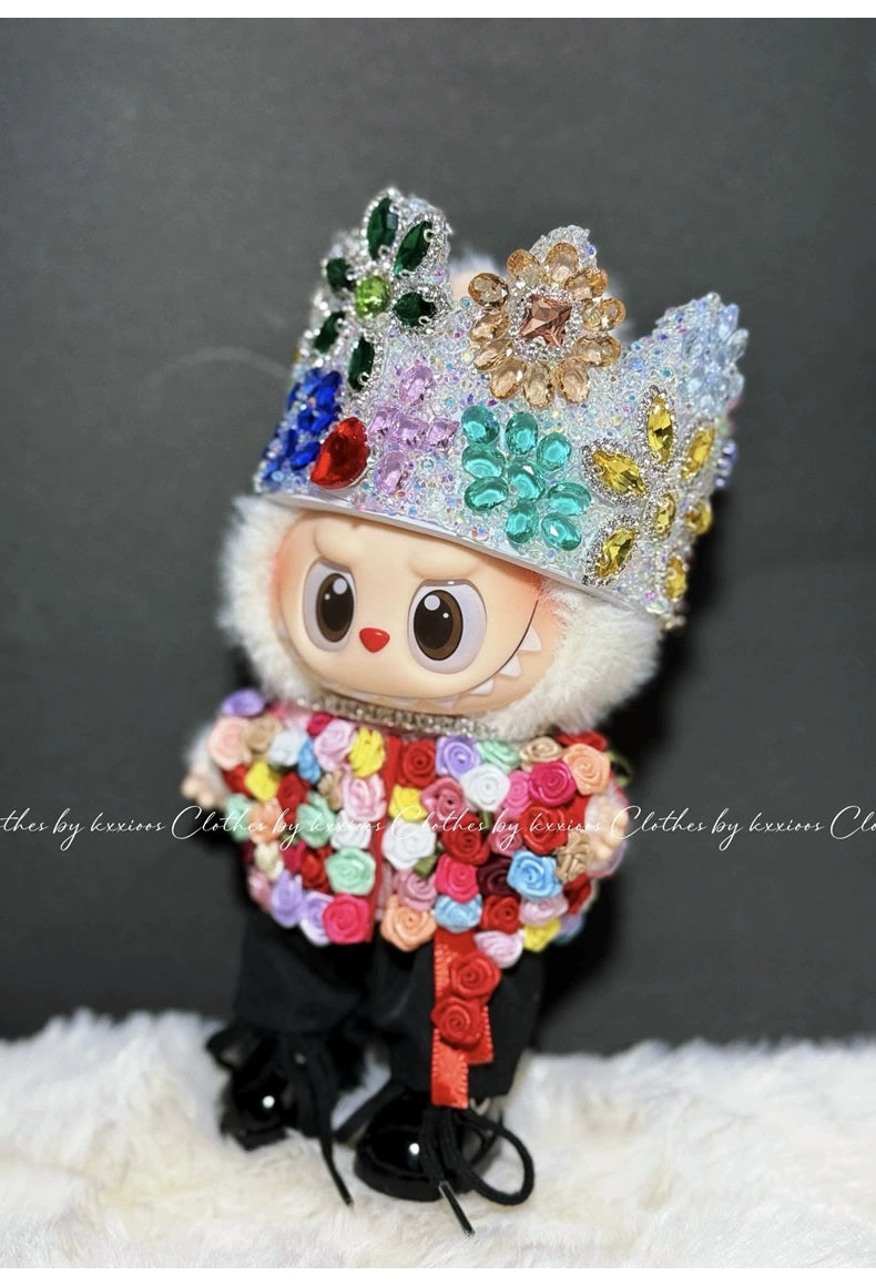 Labubu x G-Dragon GD Concert Replica Outfit Set | Fits 17cm Gen 1-3 Vinyl Dolls